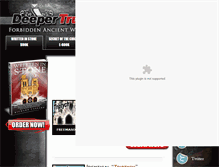 Tablet Screenshot of deepertruth.com